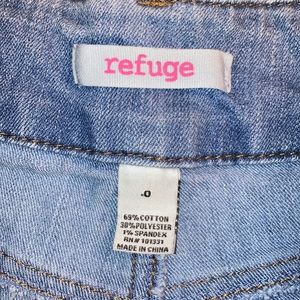 Refuge blue high waisted cutoff jean shorts